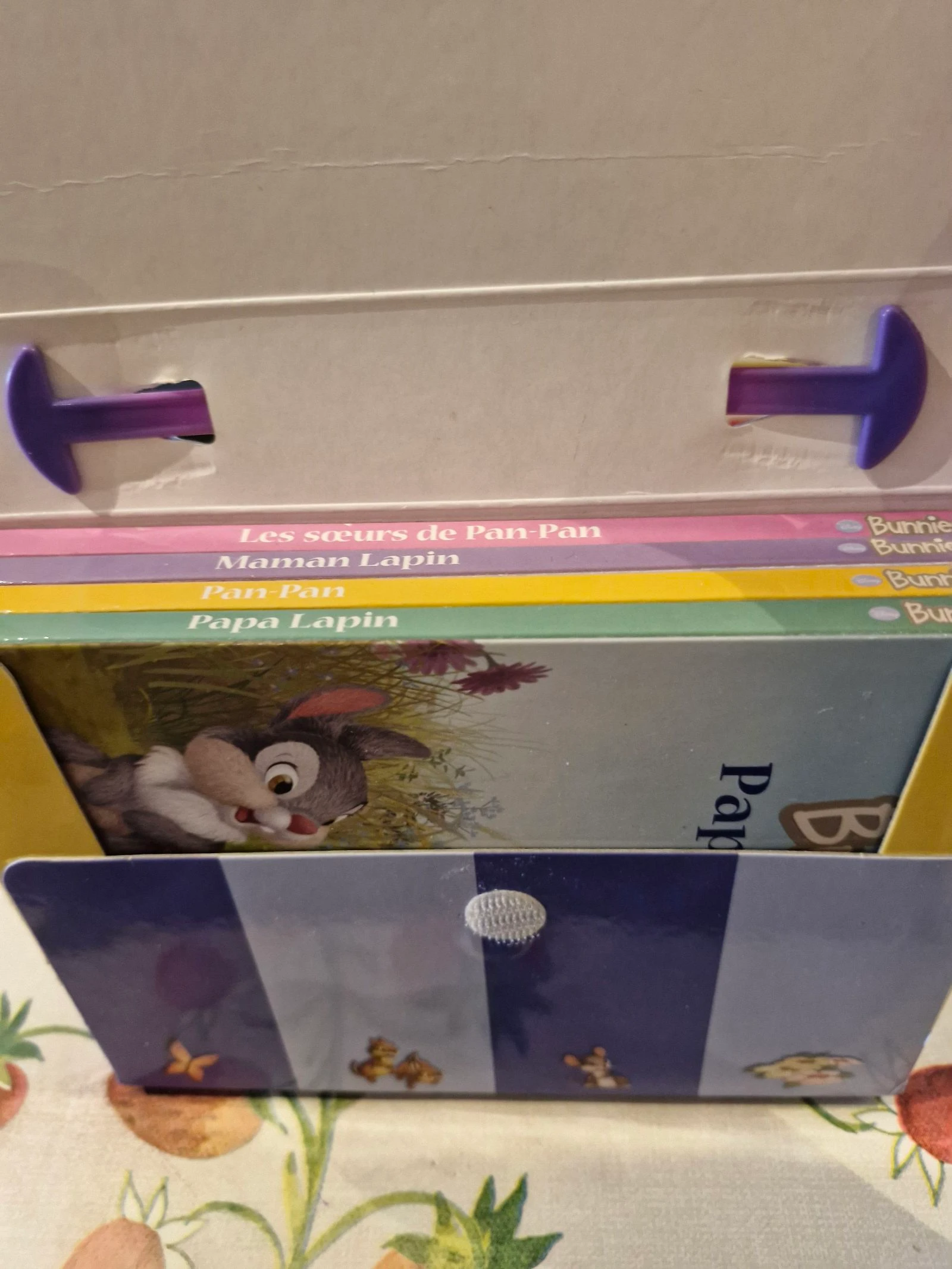 Set of 4 books with bunnies suitcase – photo 3